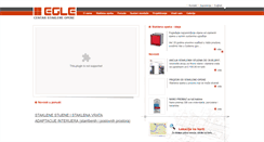 Desktop Screenshot of egle.hr